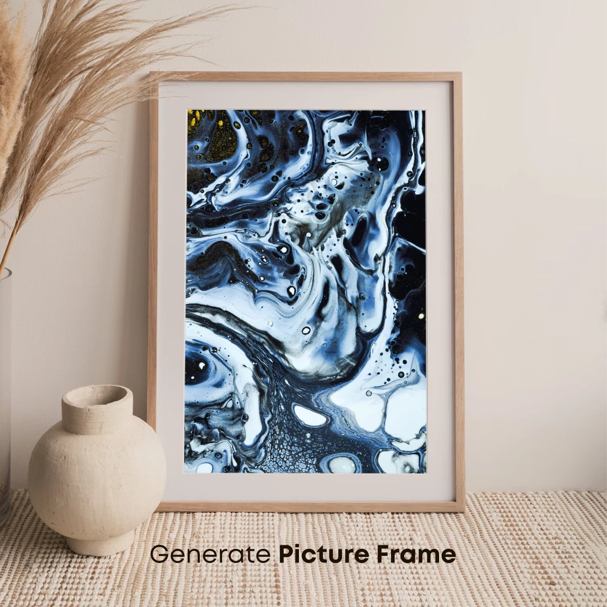 Ethereal Ink Swirls: Cosmic Dance of Colors - Image 7