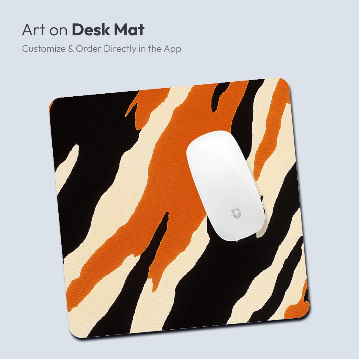 Bold Tiger Stripe Abstract - Image 4