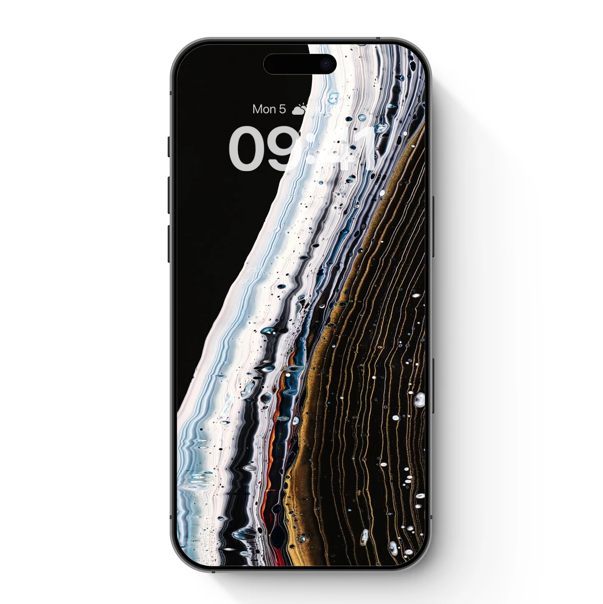 Fluid Symphony: Abstract Paint Layers