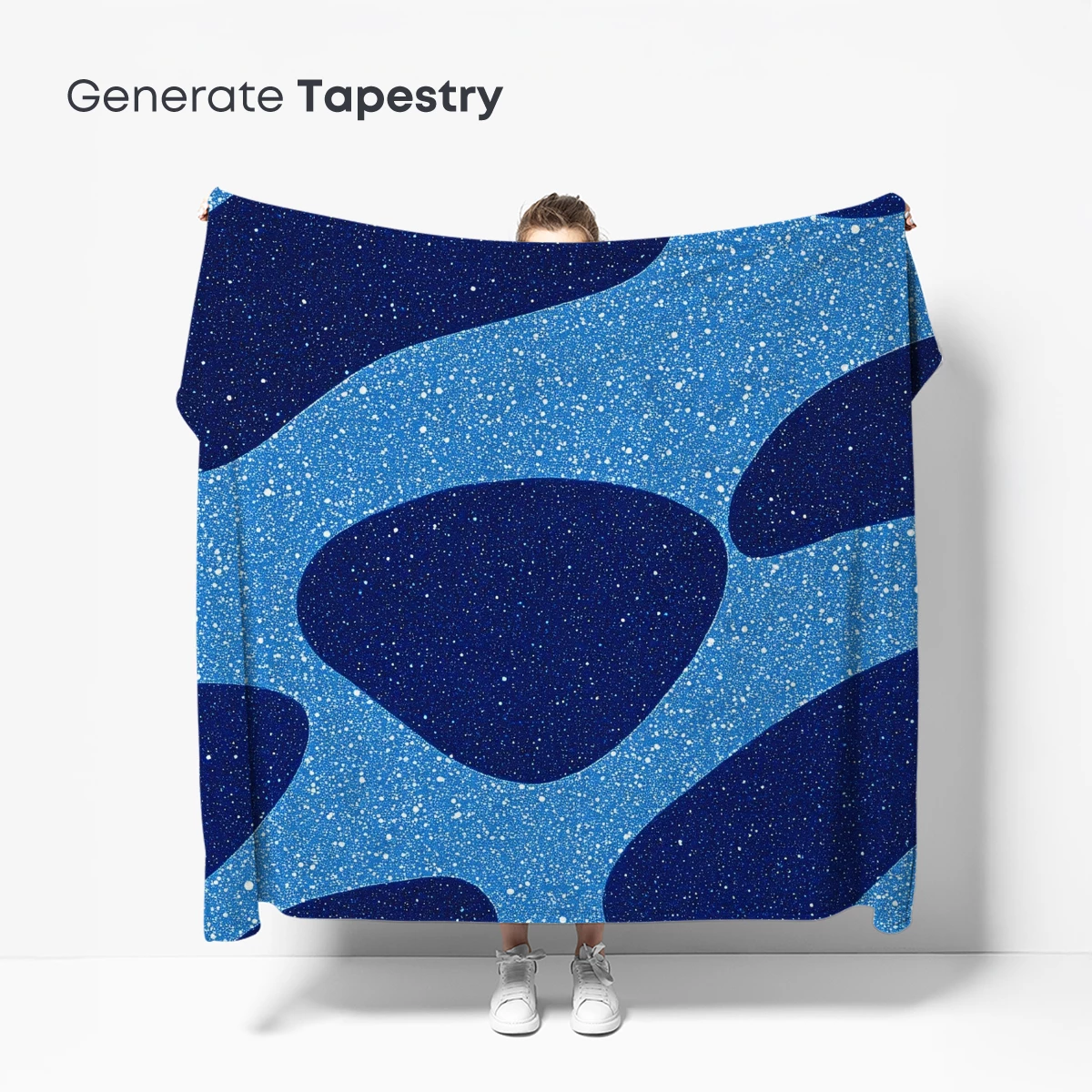 Blue Cosmic Ripple: Abstract Fluid Art - Image 5