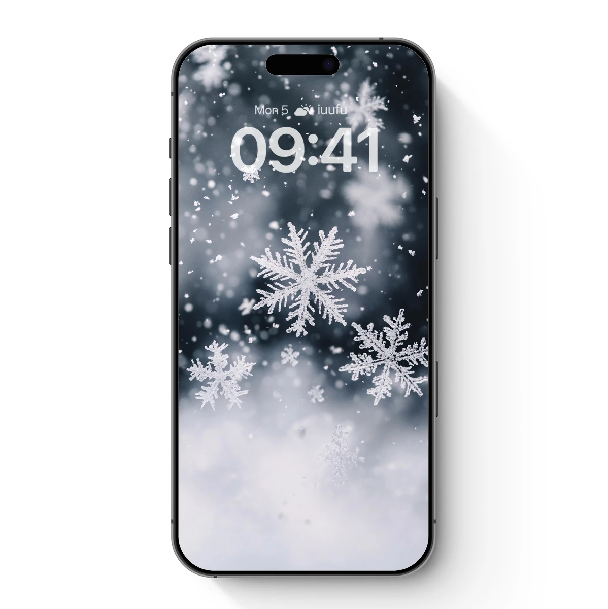 Frosty Snowflake Symphony