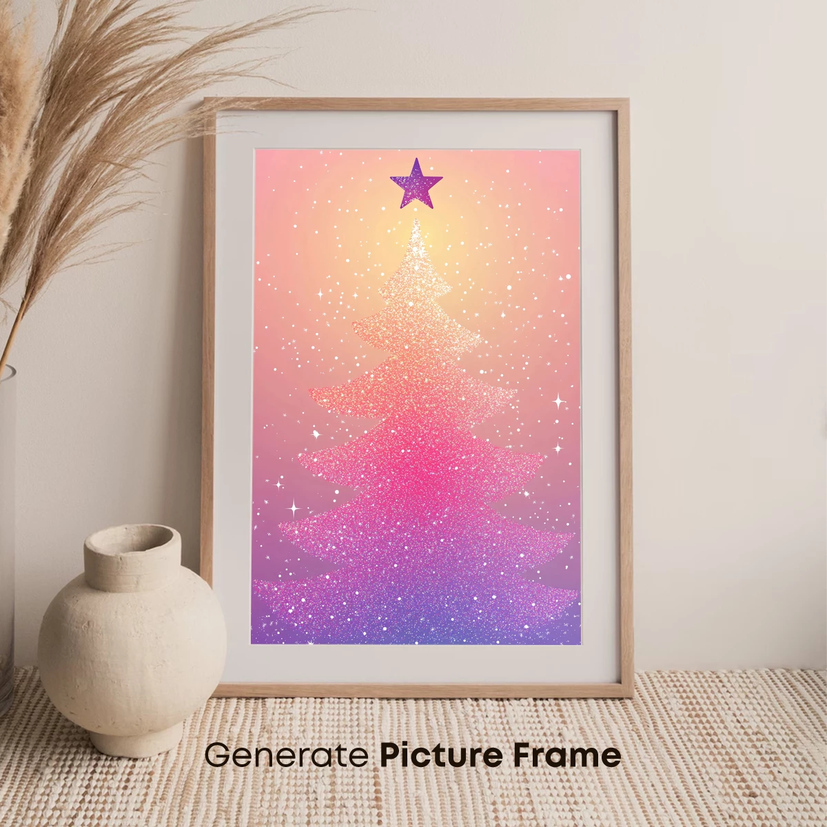 Glittering Gradient Christmas Tree - Image 7