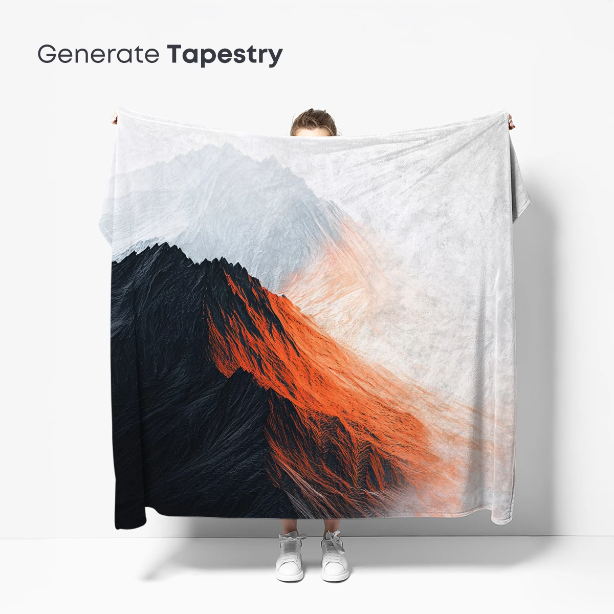 Fiery Peaks: A Symphony of Mountain and Flame - Image 5