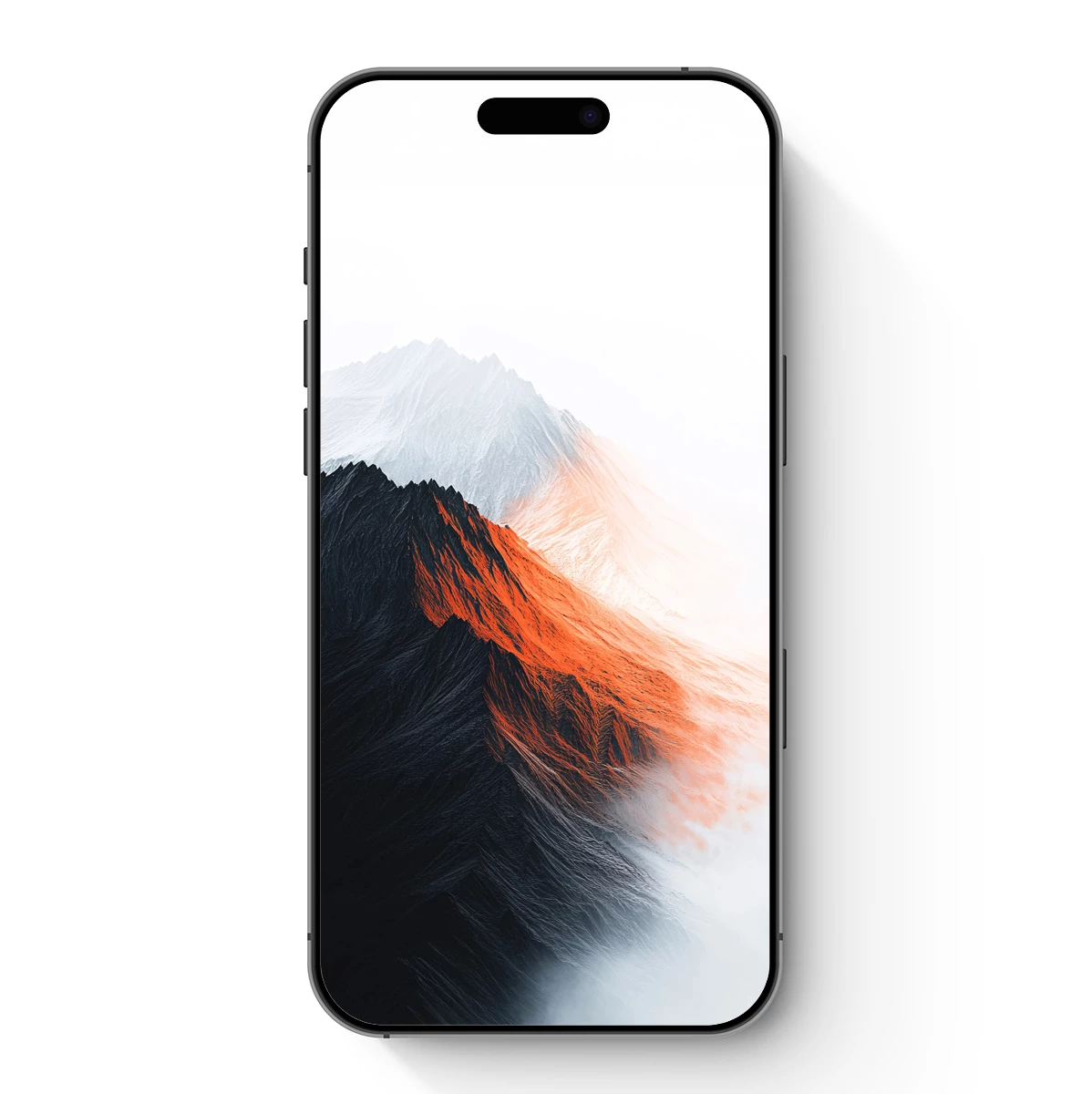 Fiery Peaks: A Symphony of Mountain and Flame