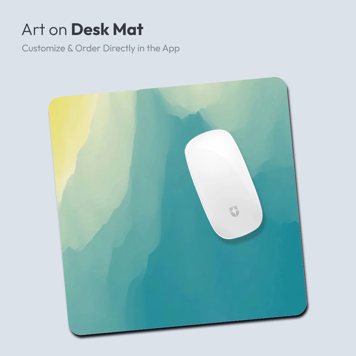 Abstract Mountain Dawn: Color Fusion Landscape - Image 3