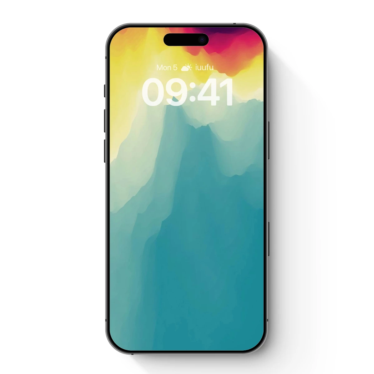 Abstract Mountain Dawn: Color Fusion Landscape - Image 7