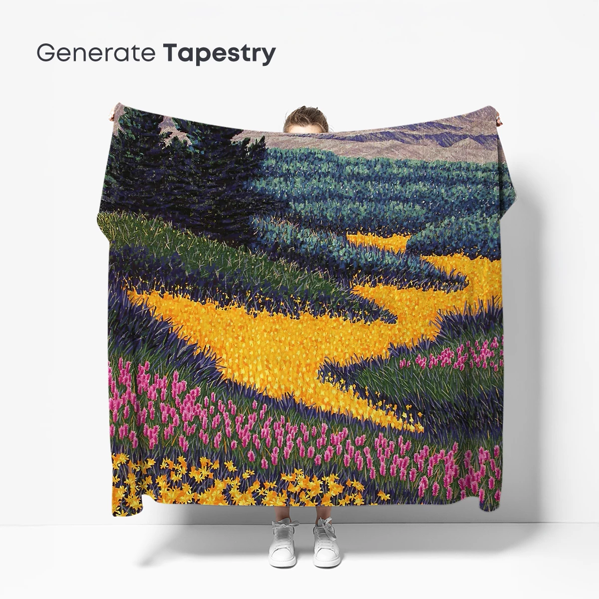 Meadow Mosaic: A Floral Symphony in Nature's Palette - Image 5