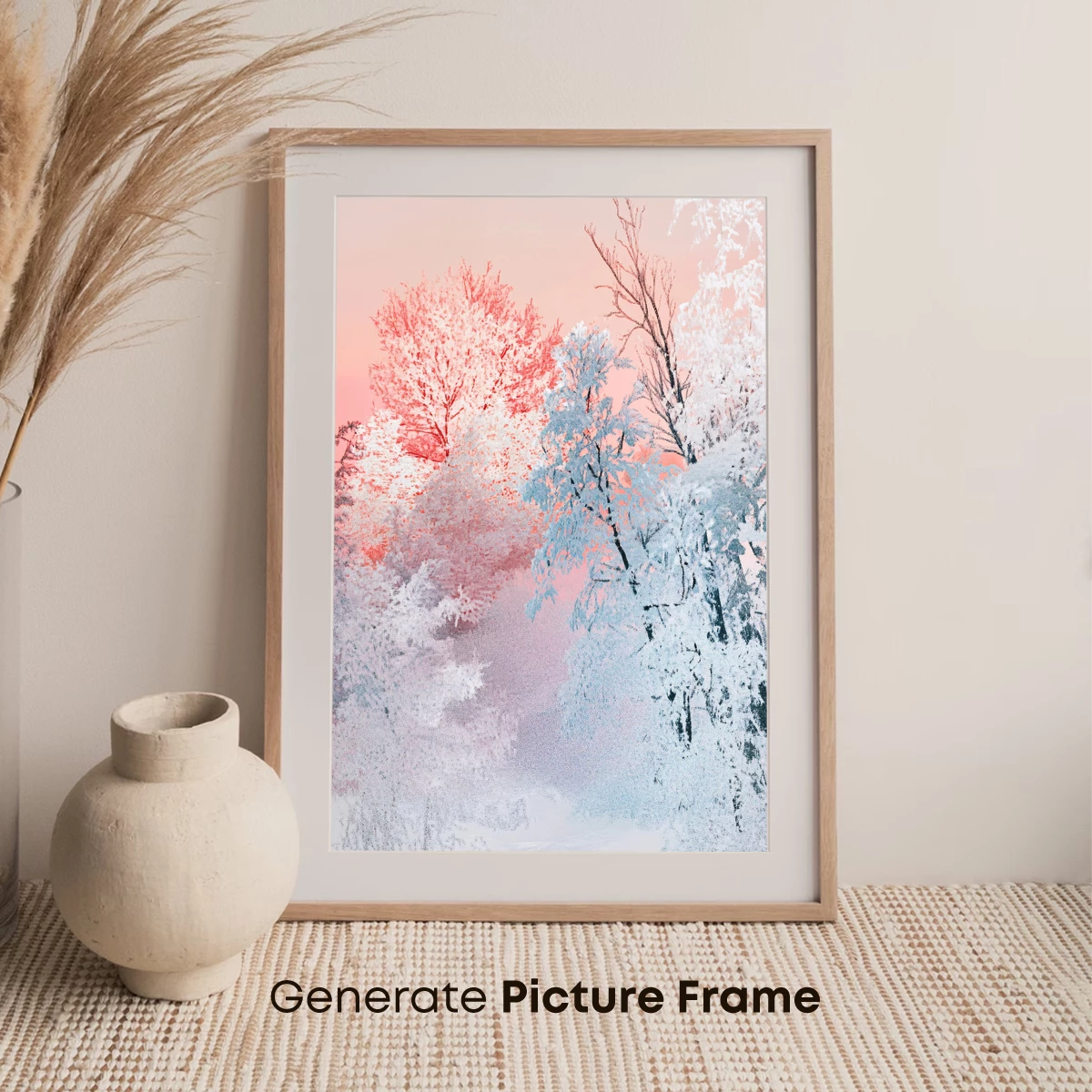 Frosty Dawn: Winter's Pastel Palette - Image 7
