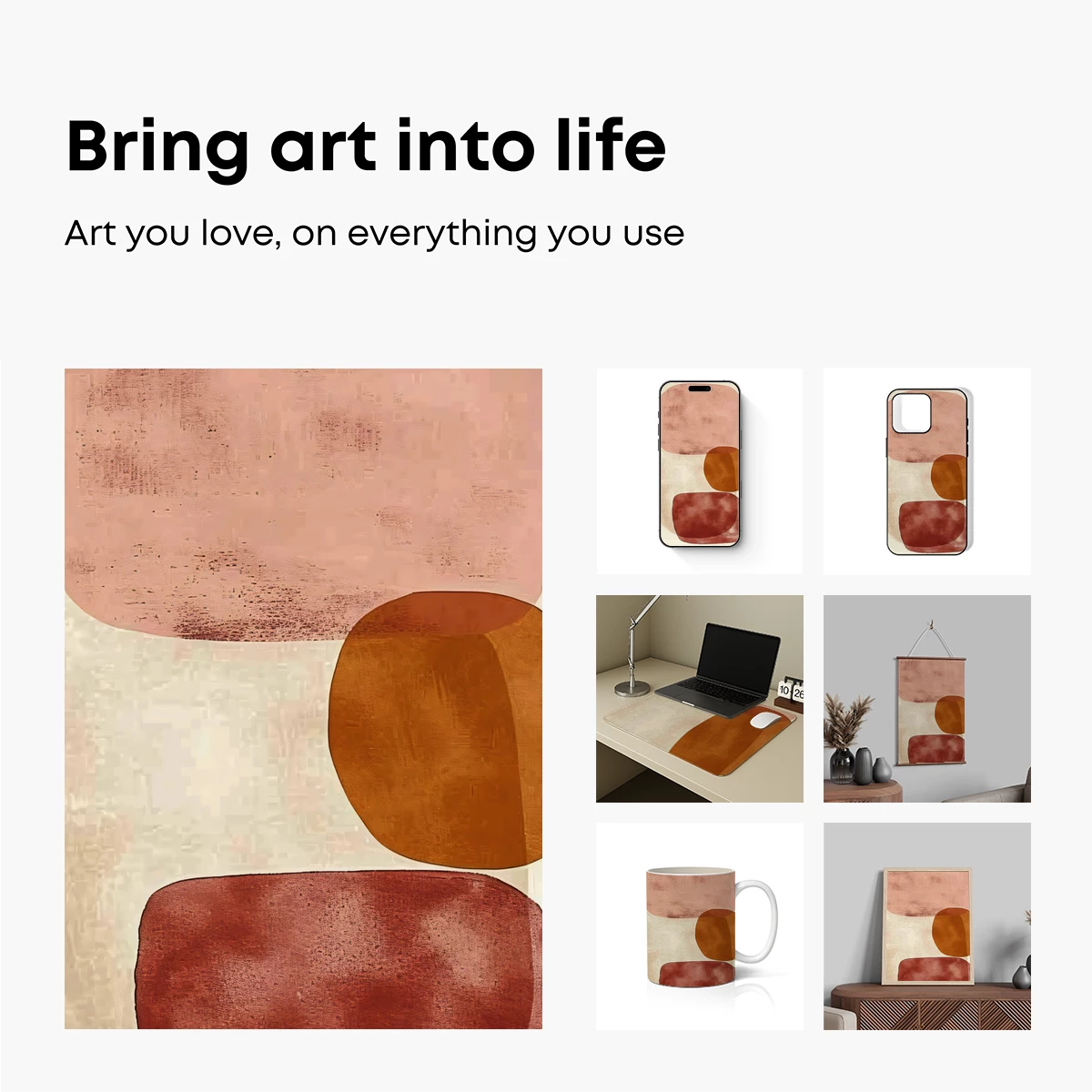 Abstract Terra Cotta Layers - Image 2