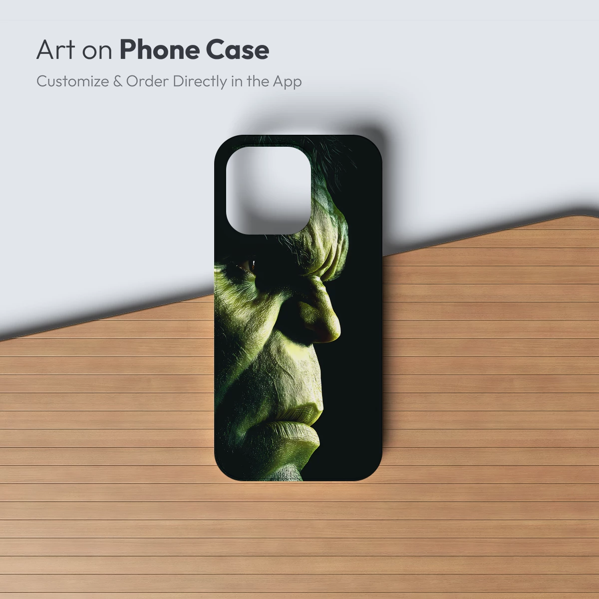 Green Titan's Profile: A Study in Shadows and Light - Image 3