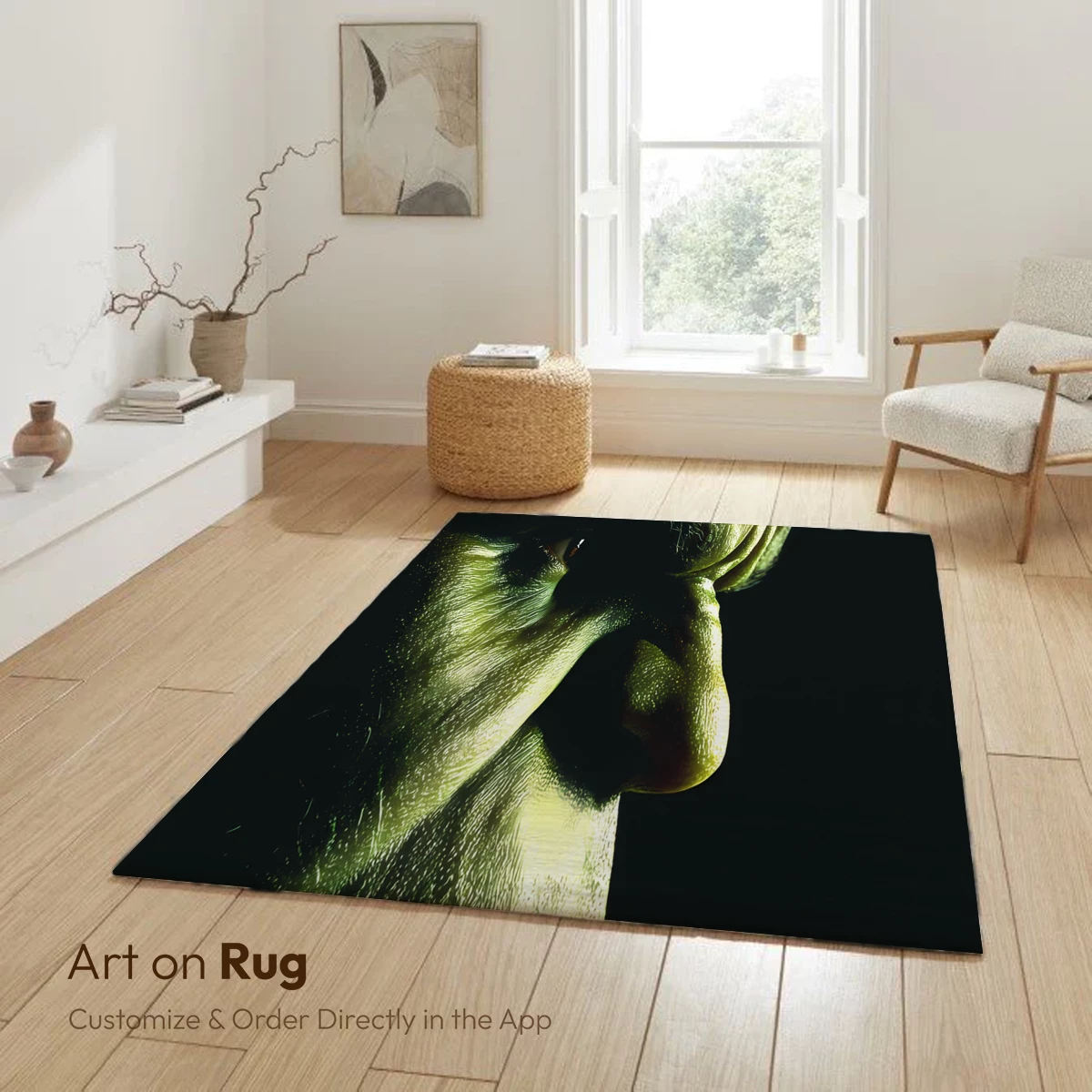 Green Titan's Profile: A Study in Shadows and Light - Image 6