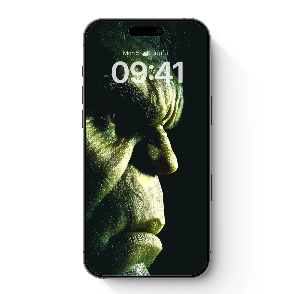 Green Titan's Profile: A Study in Shadows and Light