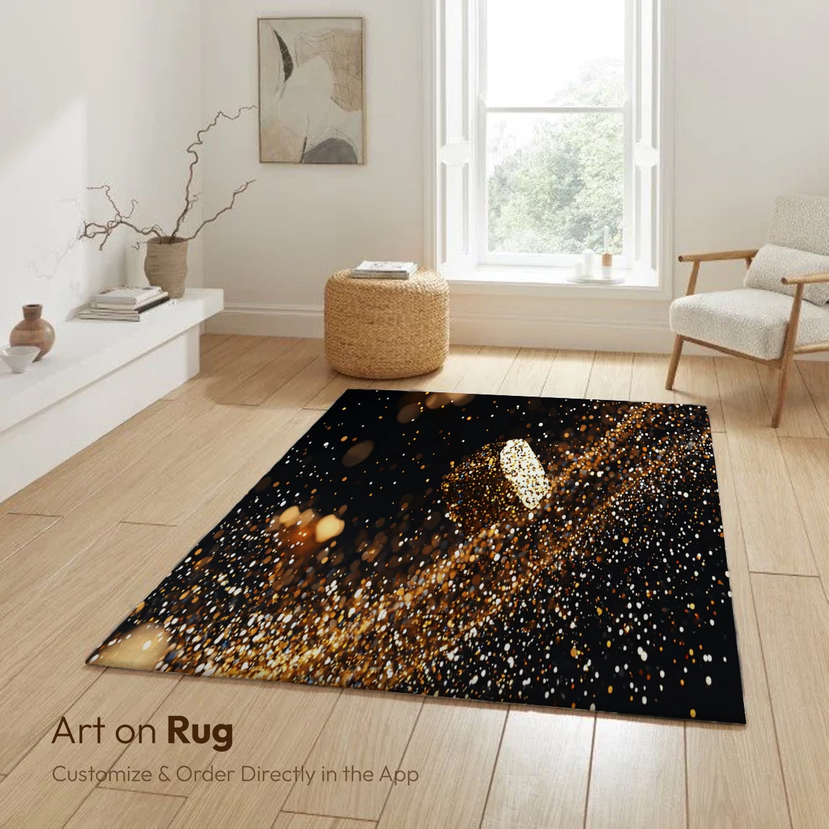 Golden Stardust Elegance - Image 6