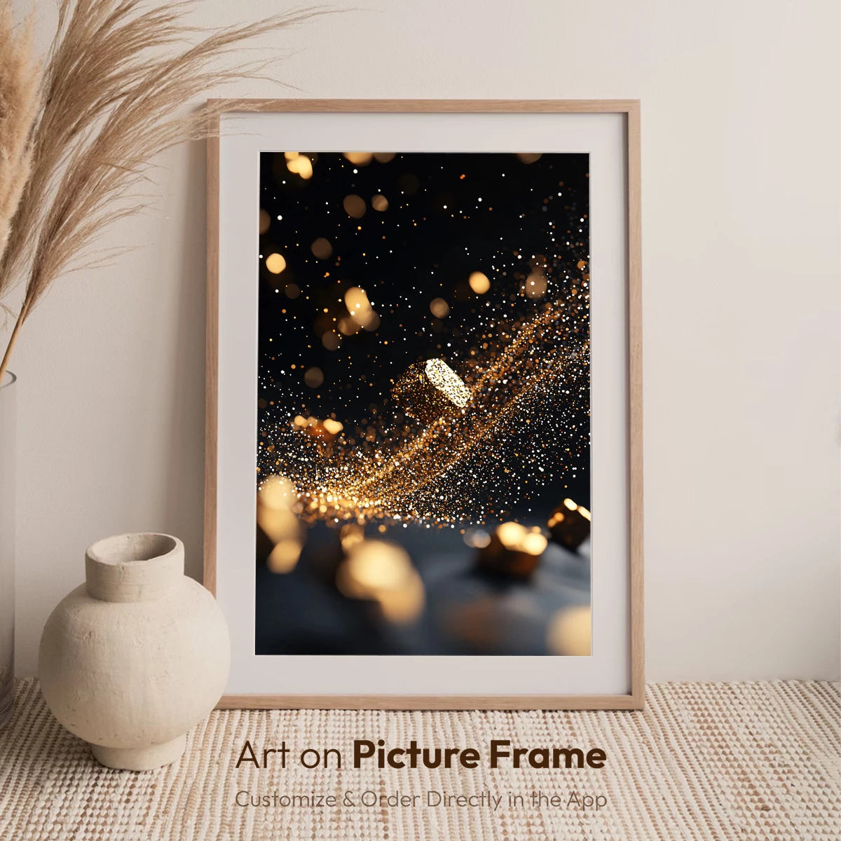 Golden Stardust Elegance - Image 7