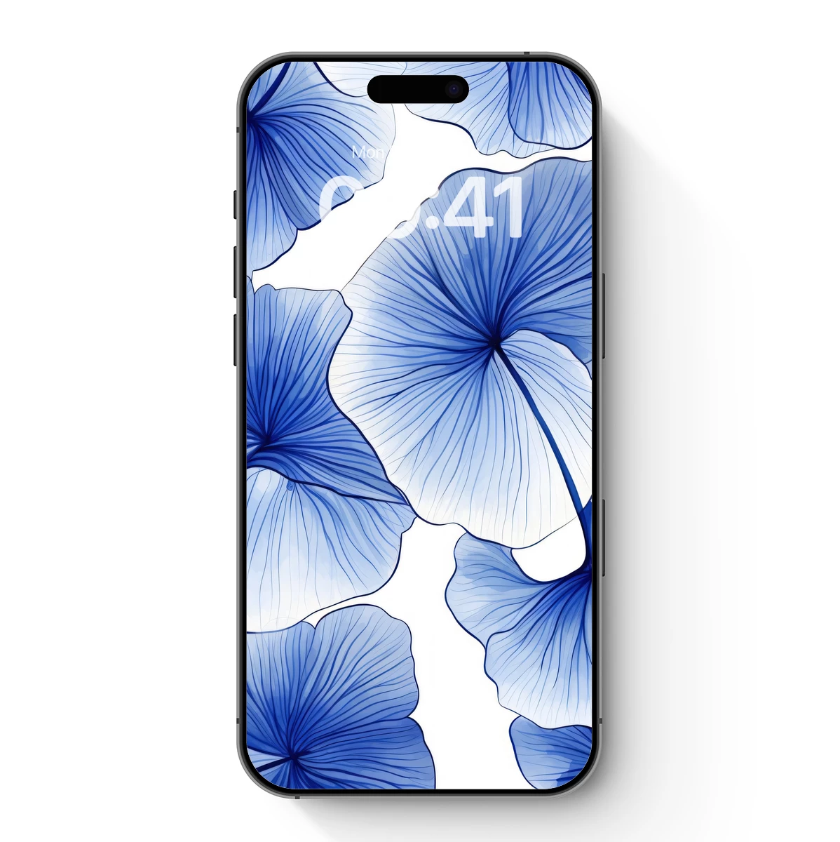 Blue Elegance: Ethereal Floral Artistry