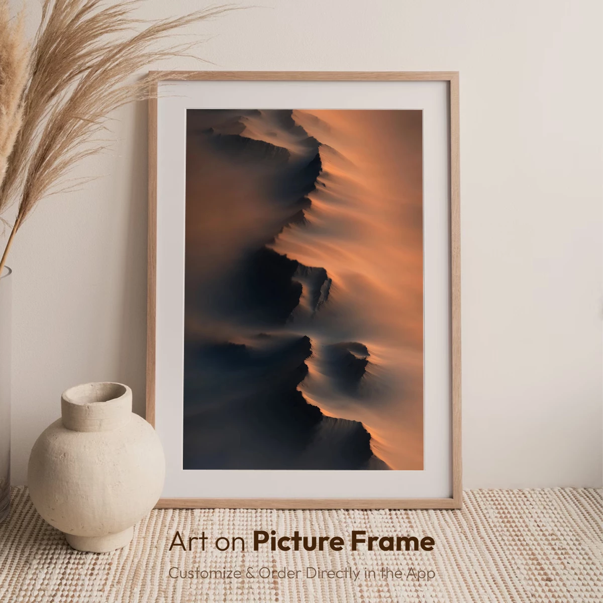 Golden Mist Over Mountain Peaks - Image 7