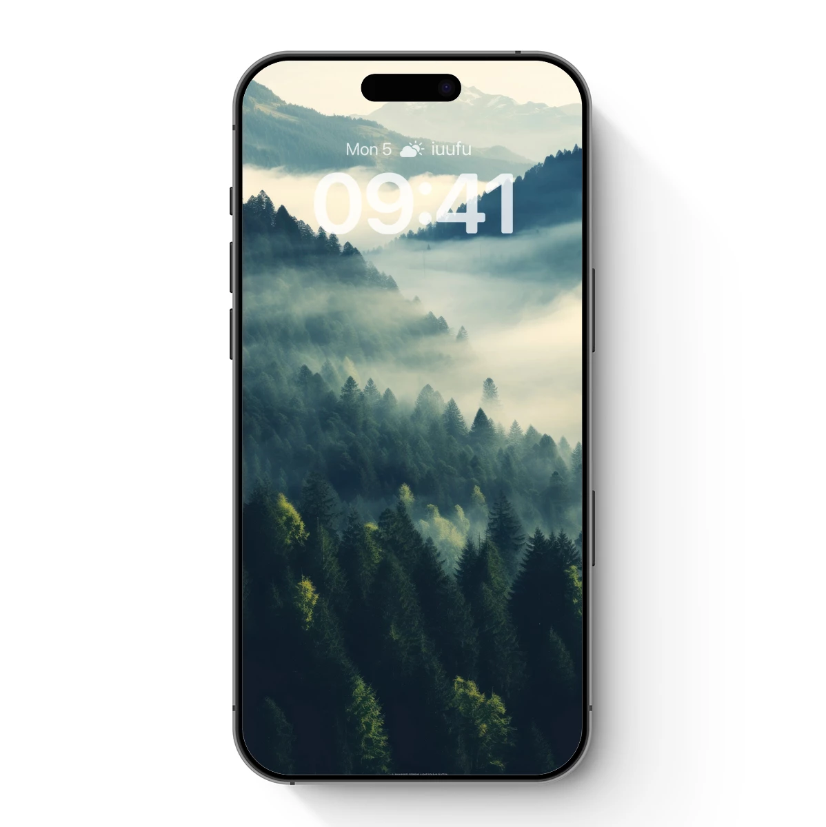 Misty Mountain Serenity: A Forest Veiled in Fog