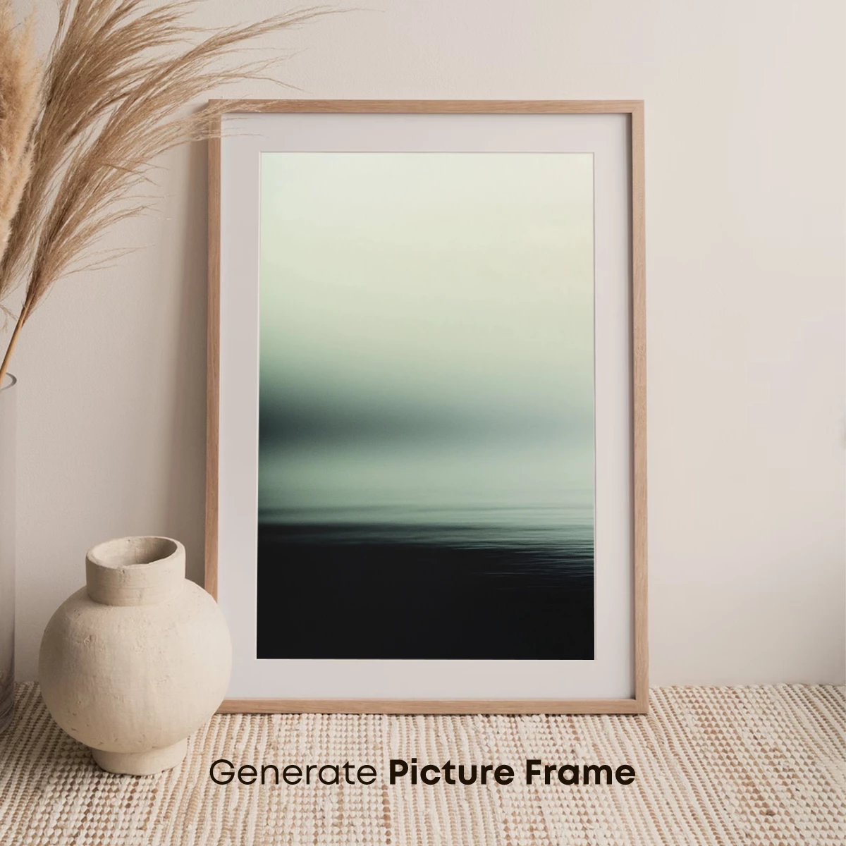 Ethereal Horizon: Misty Waterscape - Image 7
