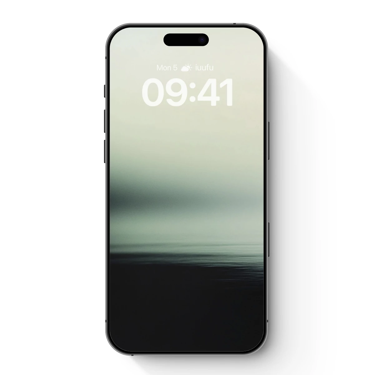 Ethereal Horizon: Misty Waterscape