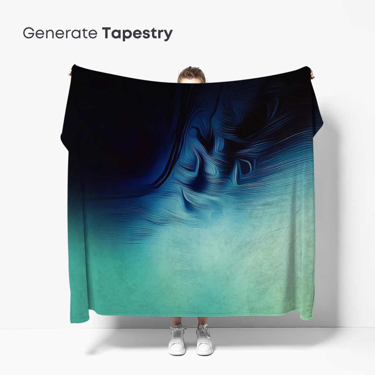 Ethereal Gradient Flow: Digital Abstract Art - Image 5