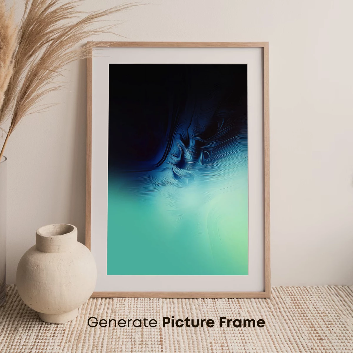 Ethereal Gradient Flow: Digital Abstract Art - Image 7