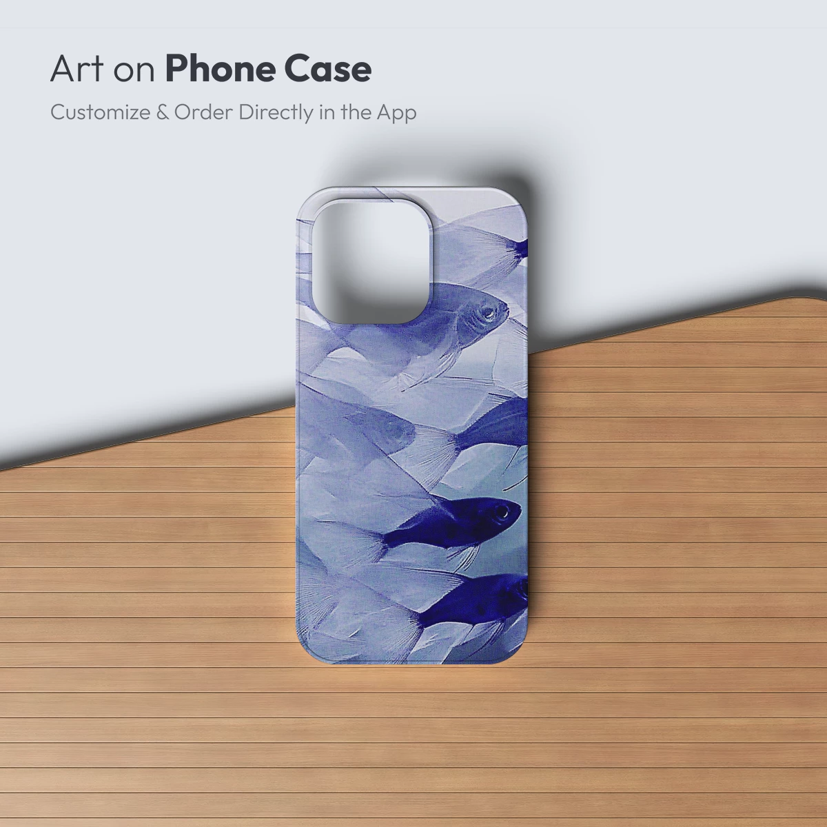 Ethereal Fish Swarm: Ghostly Transparency in Motion - Image 2