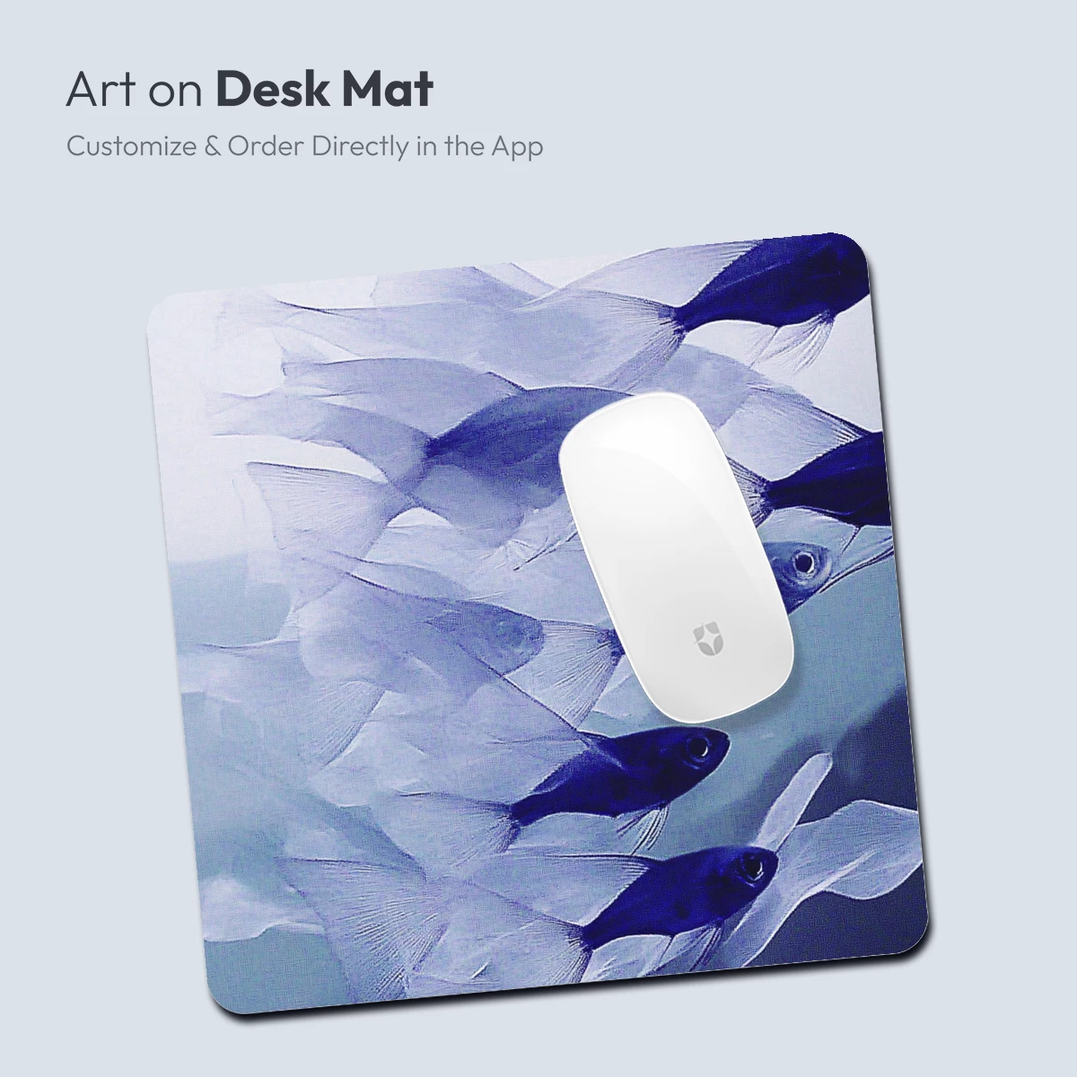 Ethereal Fish Swarm: Ghostly Transparency in Motion - Image 3