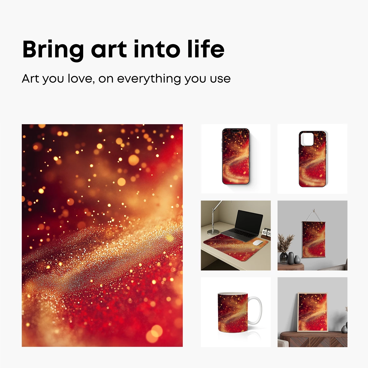 Golden Stardust Symphony - Image 2