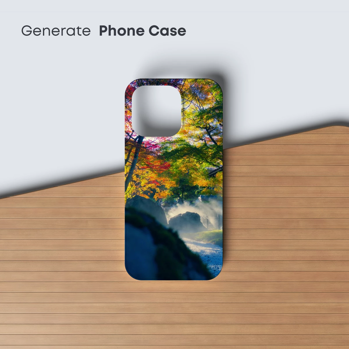 Autumn Mist Garden: A Symphony of Colors and Light - Image 3