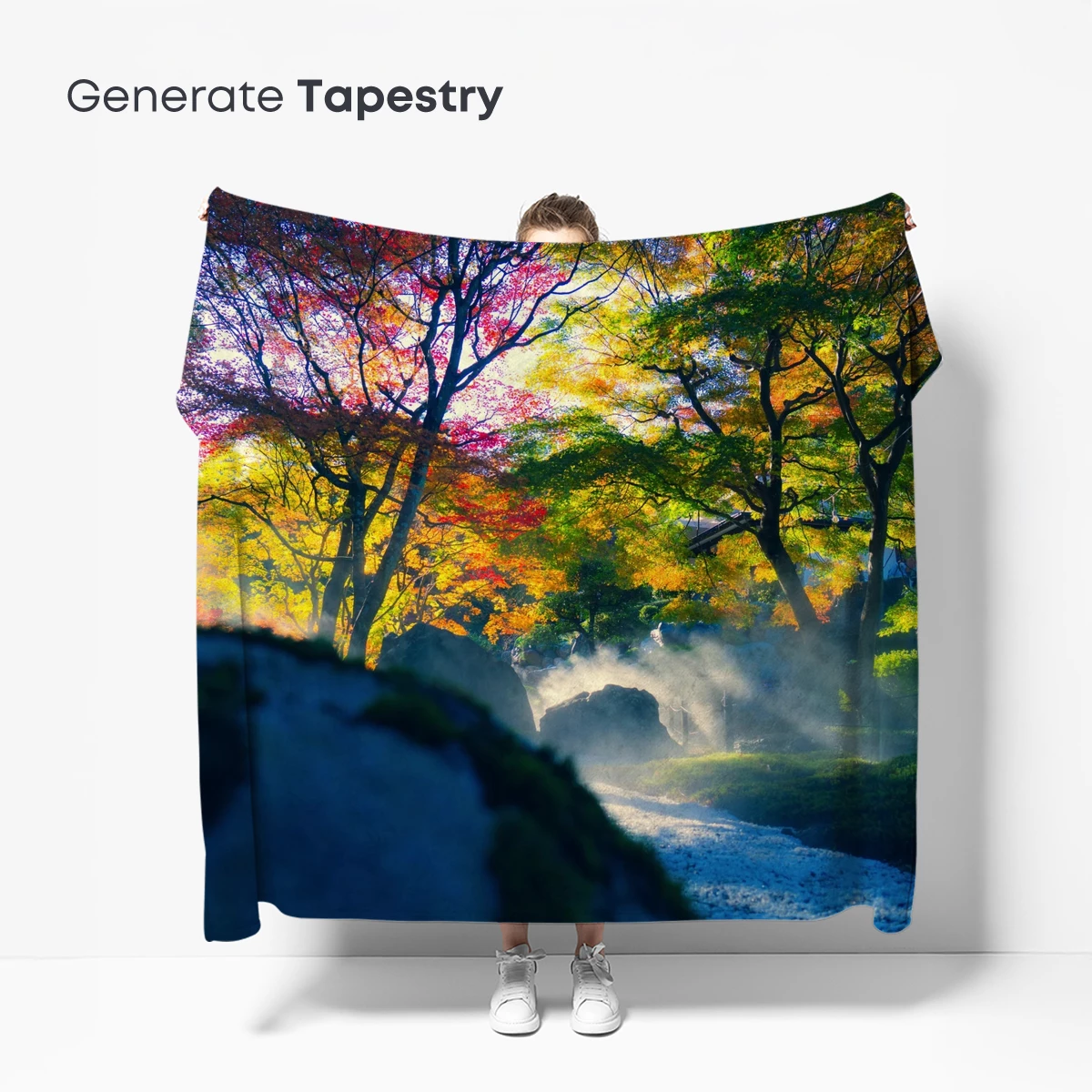 Autumn Mist Garden: A Symphony of Colors and Light - Image 5