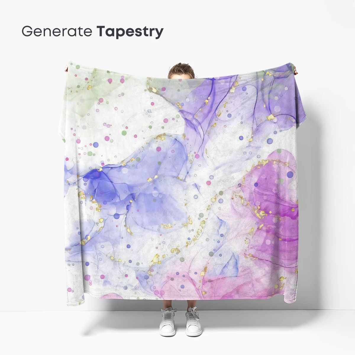 Ethereal Ink Ballet: Pastel Swirls in Harmony - Image 5