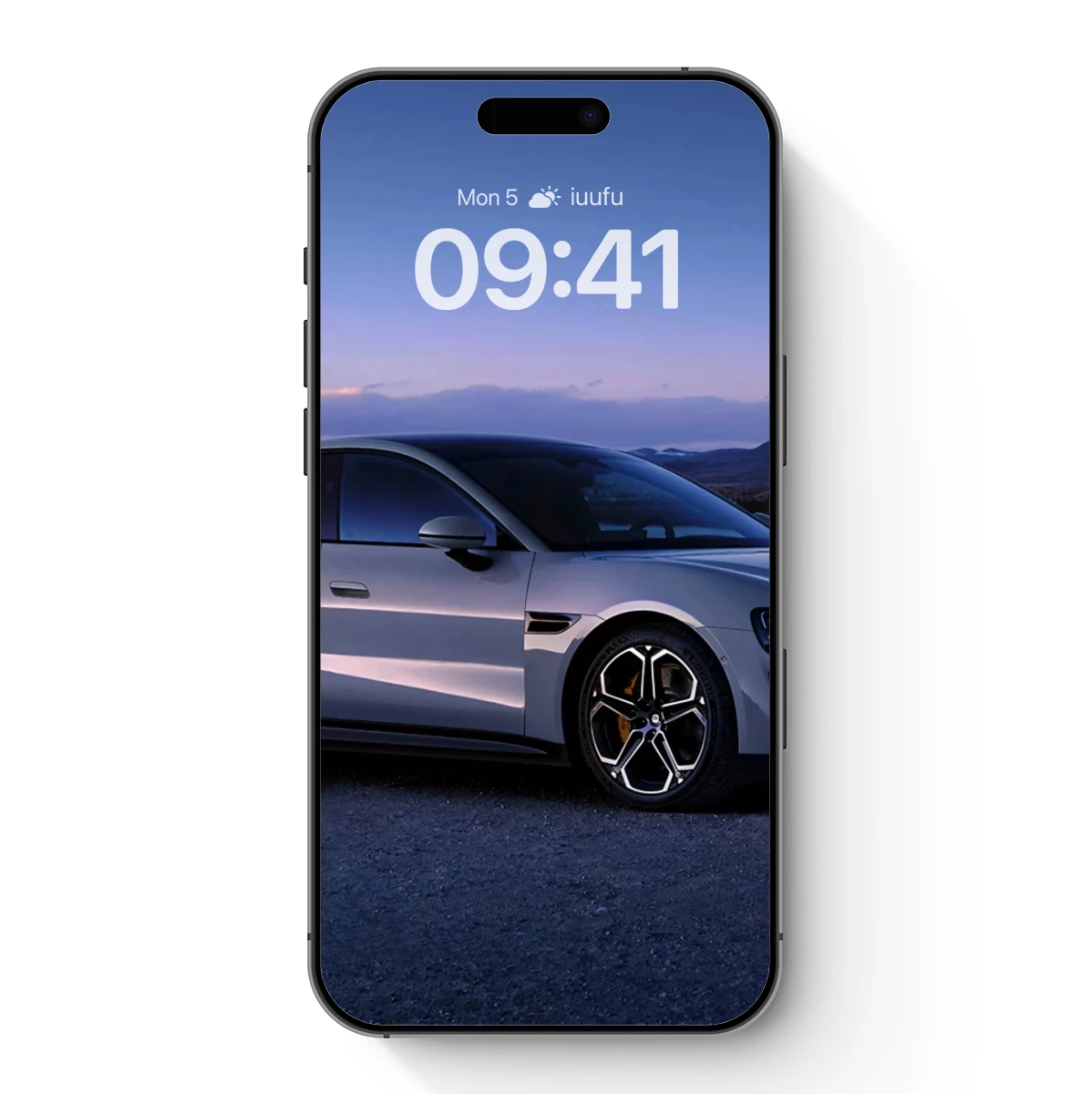 Futuristic Car at Twilight Serenity