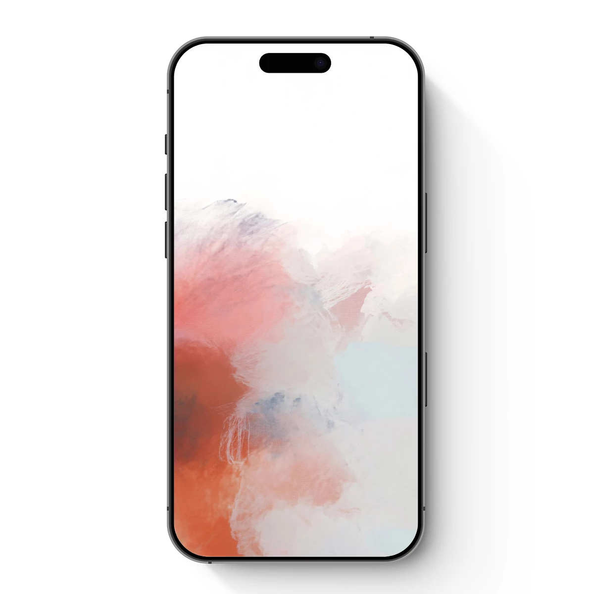 Abstract Dawn Hues: Blurred Canvas Symphony