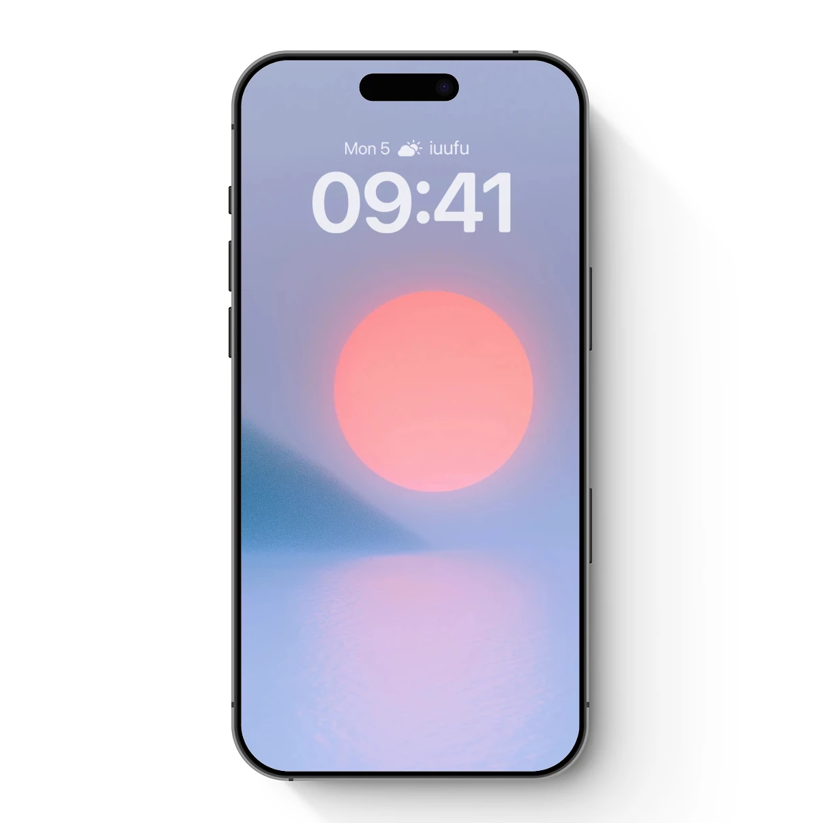 Ethereal Dawn: Misty Sun Over Serene Waters