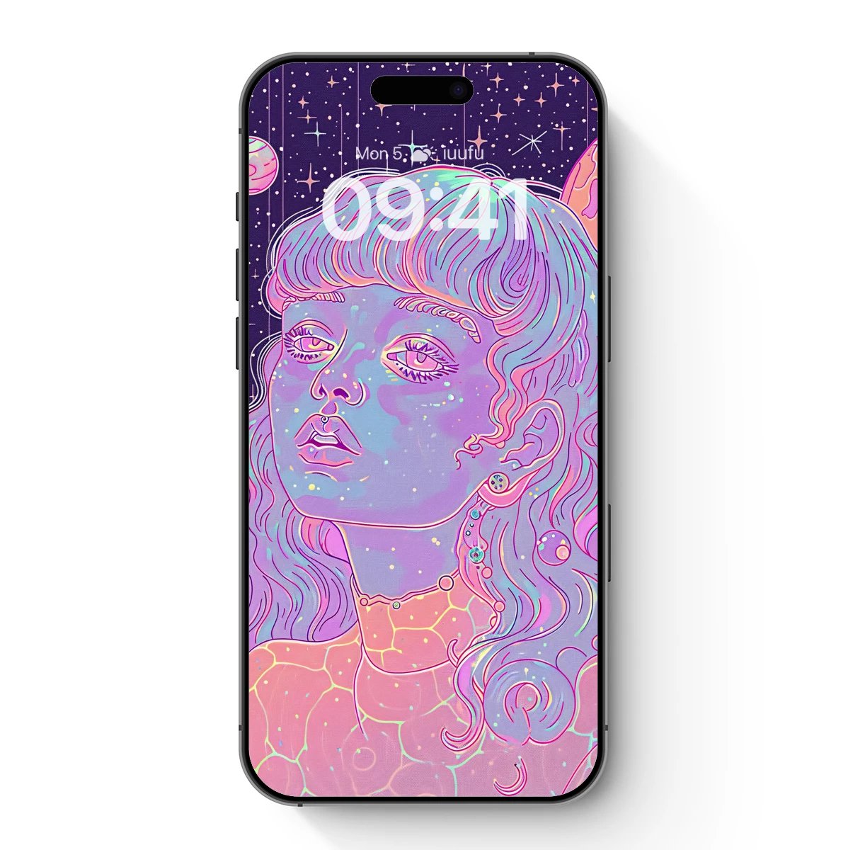 Cosmic Mermaid Dream: Psychedelic Galaxy Art Cosmic Mermaid Dream: Psychedelic Galaxy Art