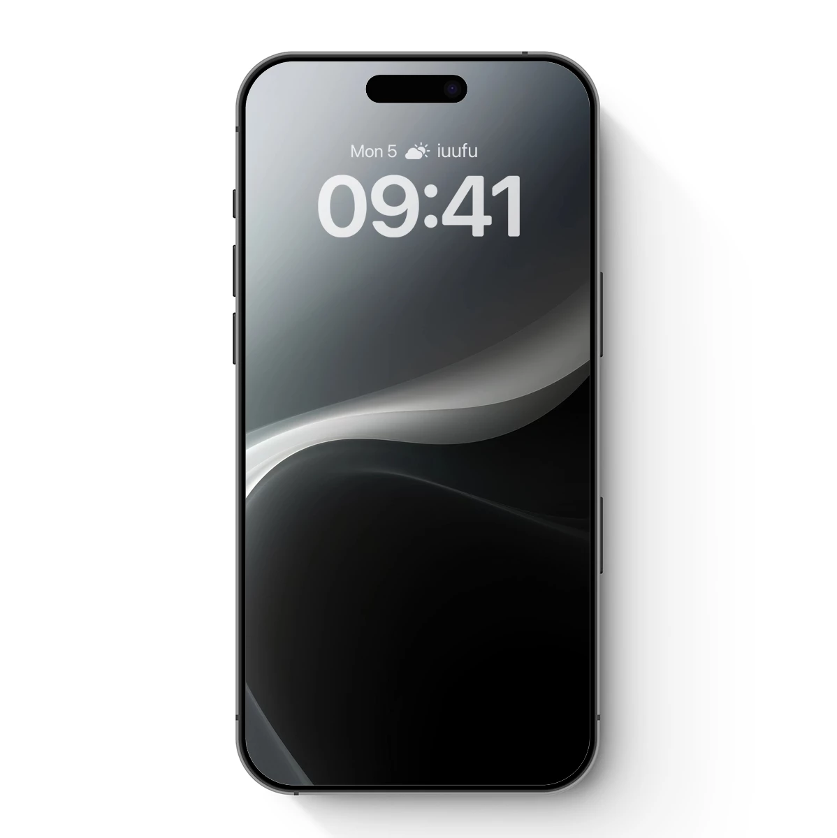 Elegant Flow: Monochrome Abstract Waves