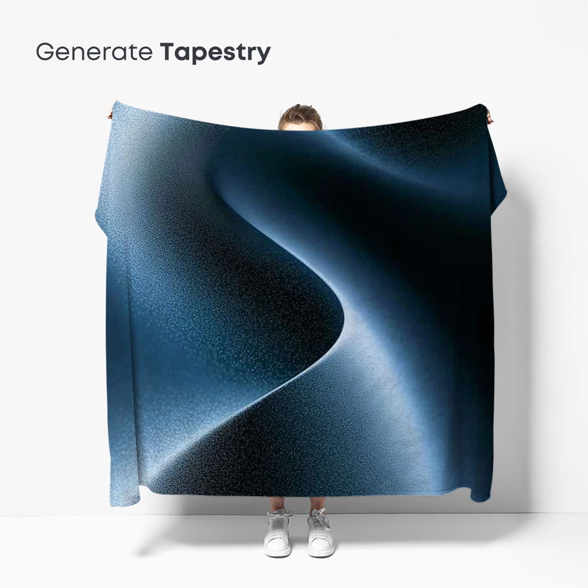 Ethereal Blue Waves: A Digital Odyssey - Image 5