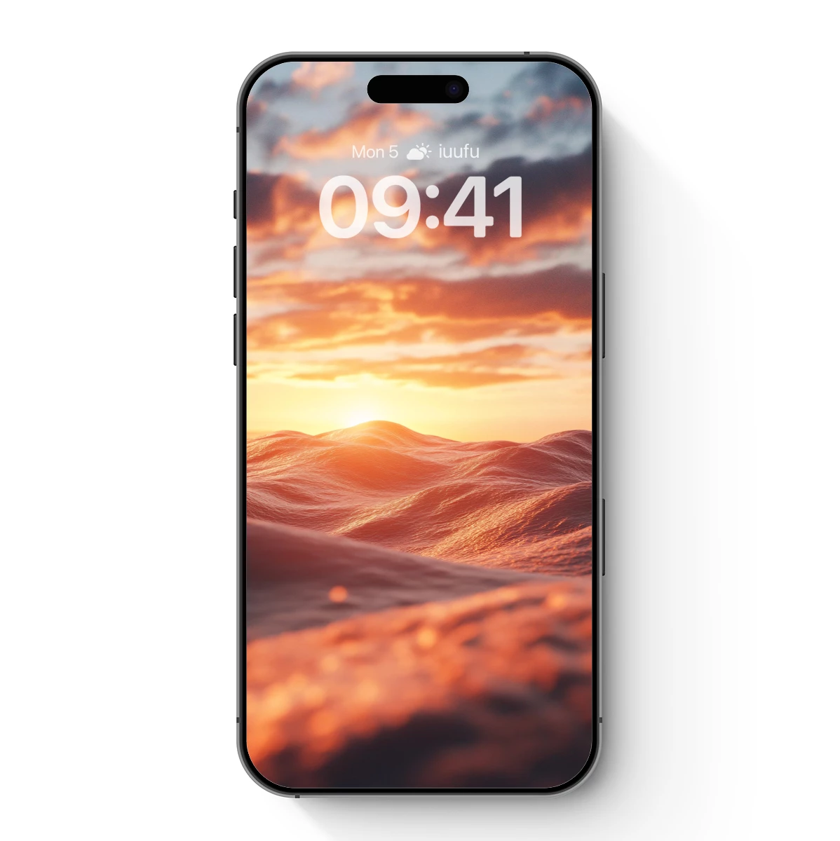 Golden Sunset Over Rolling Dunes