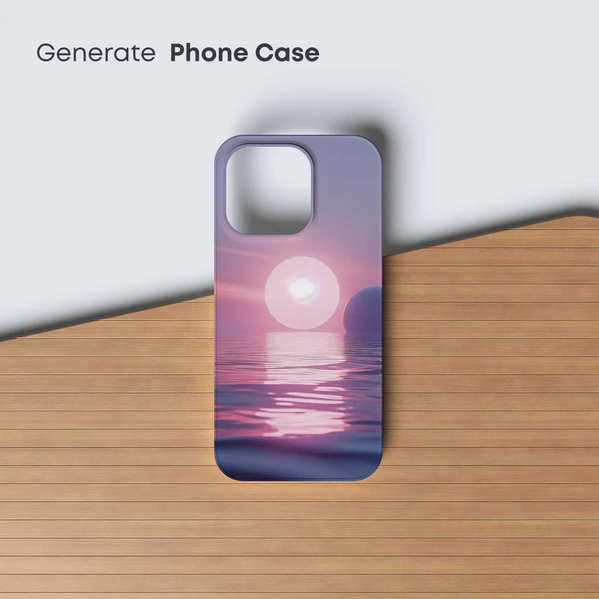 Ethereal Sunset Spheres: A Surreal Horizon - Image 3