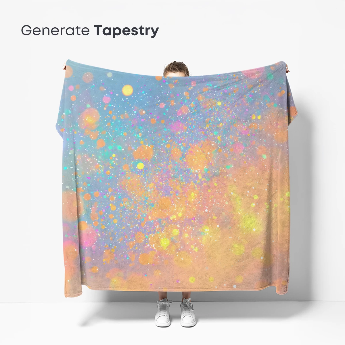 Bokeh Bliss: Ethereal Light Particles Dancing in Pastel Hues - Image 5
