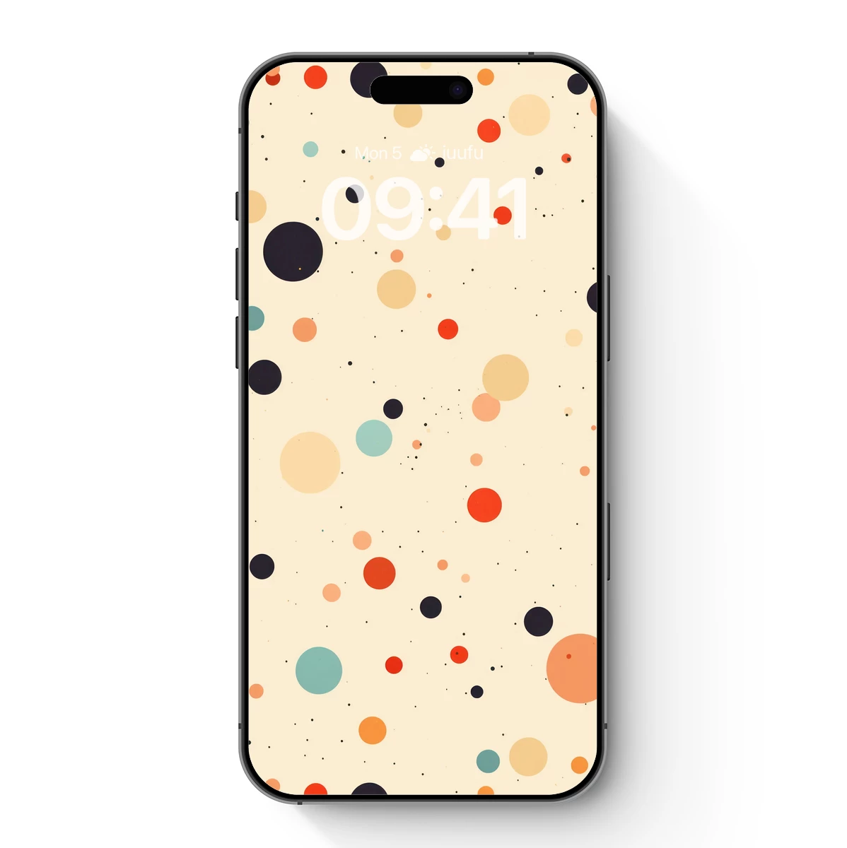 Dot Constellation: Abstract Polka Harmony