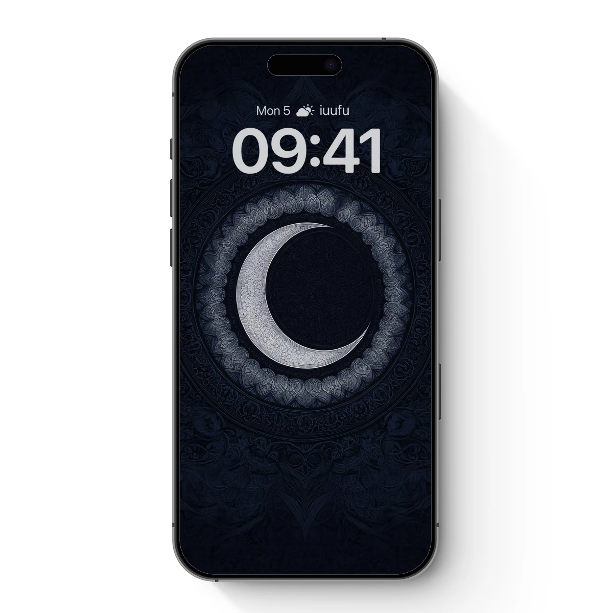 Eternal Crescent: Gothic Lunar Mandala