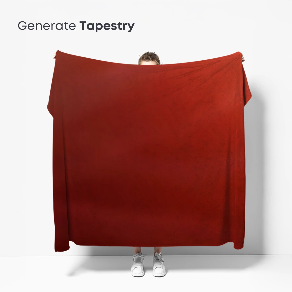 Crimson Haze: Abstract Fluidity in Warm Tones - Image 5