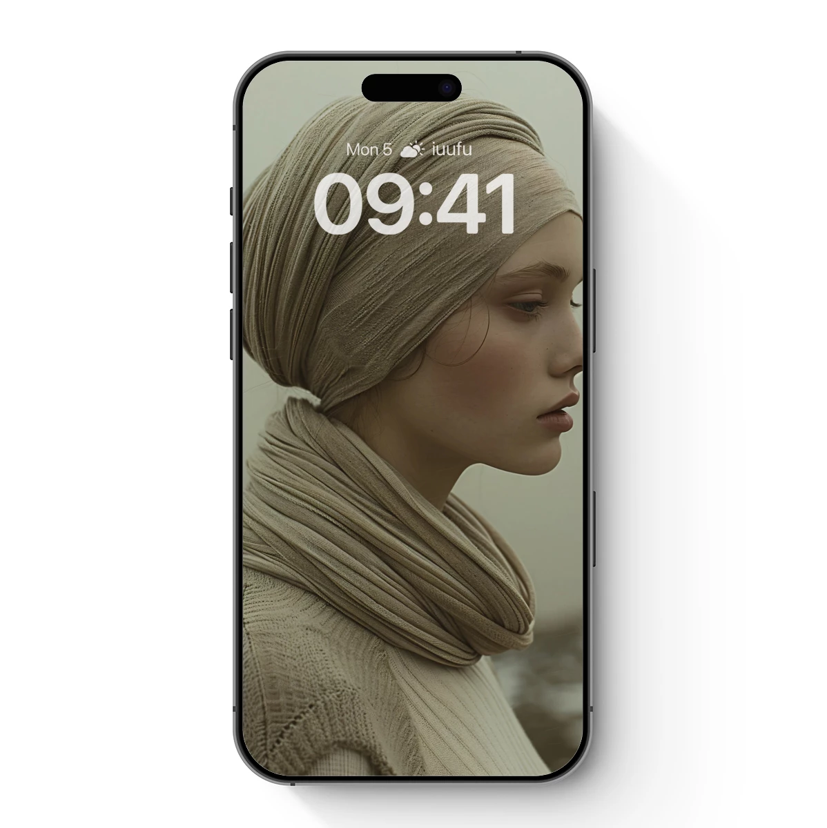 Ethereal Drapery: Monochrome Elegance in Textile Art