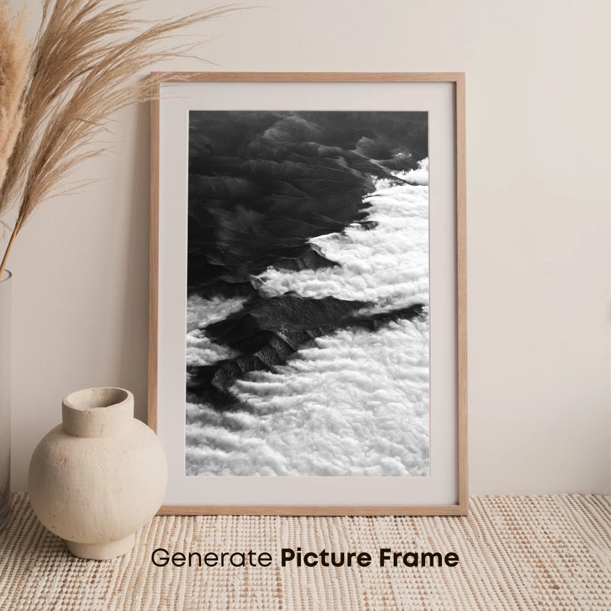 Cloud Shadows: A Monochrome Dance of Light and Form - Image 7