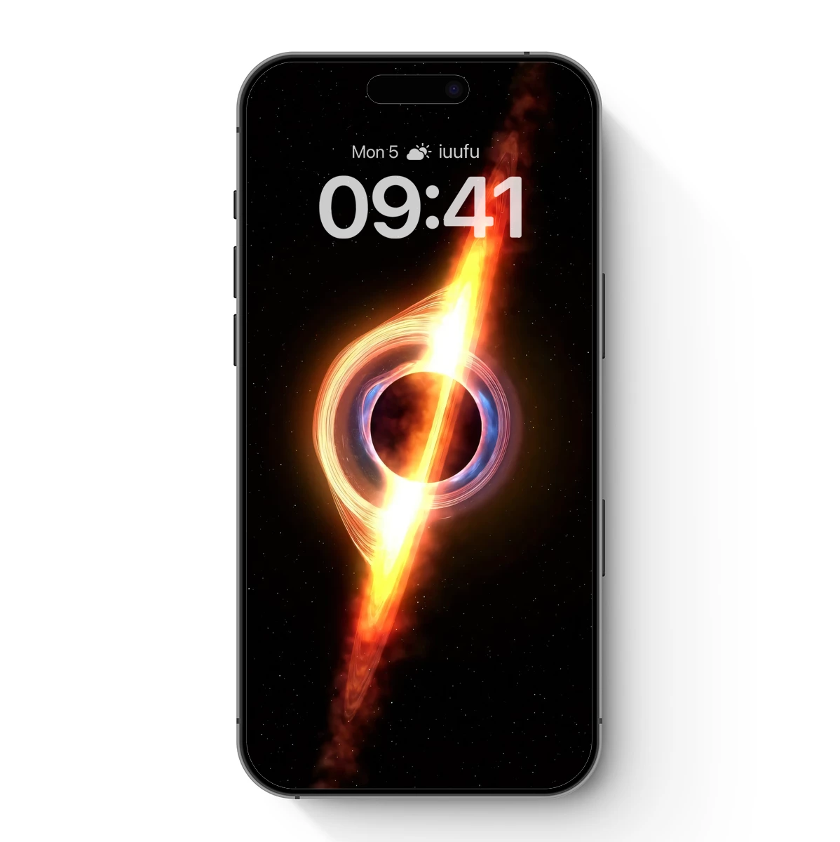 Cosmic Flame Vortex: A Celestial Dance of Light