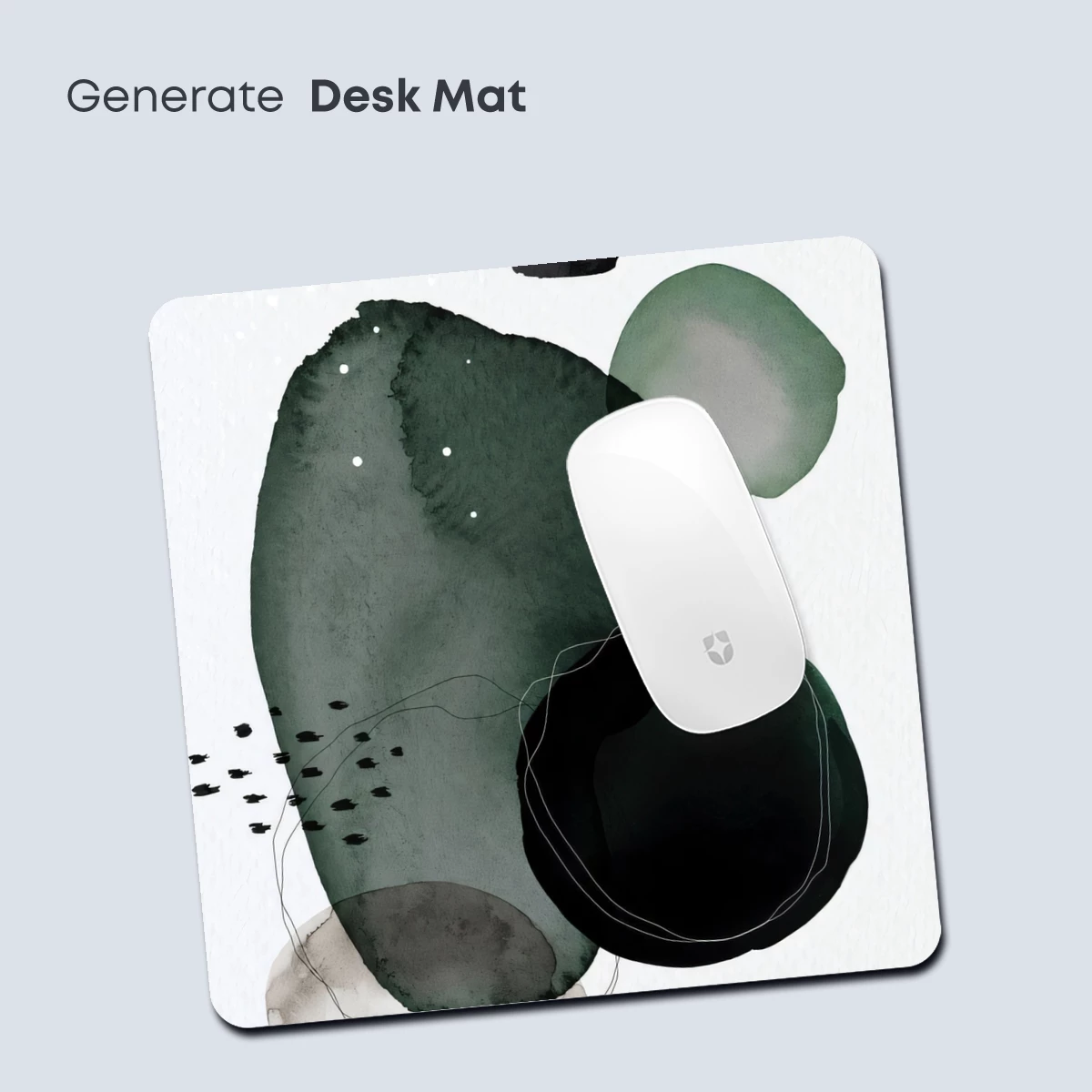 Ethereal Ink Blooms: Abstract Watercolor Harmony - Image 4