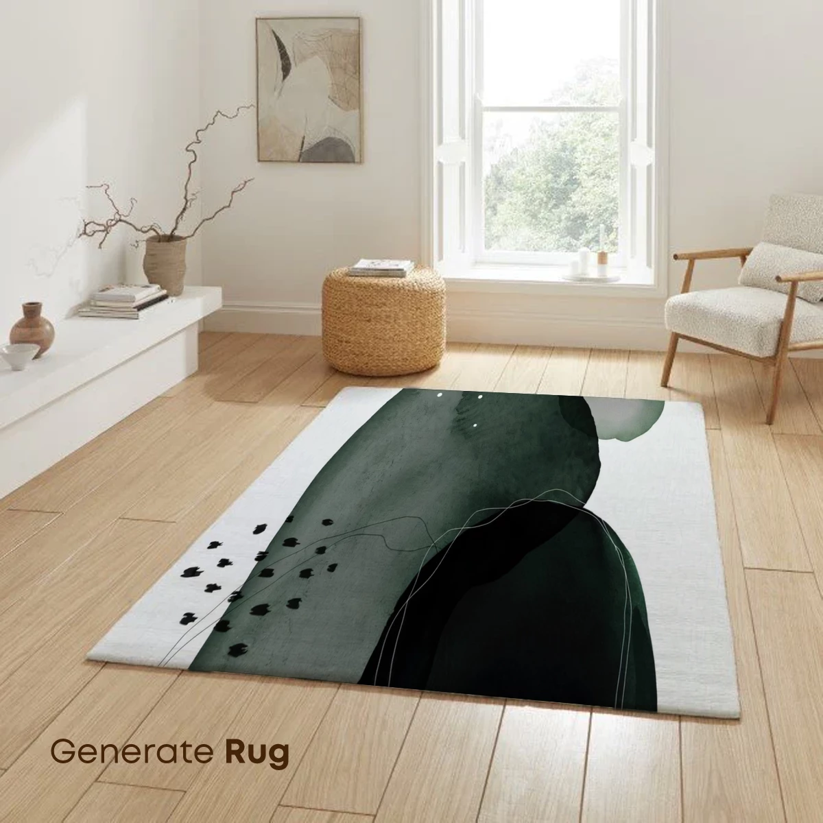 Ethereal Ink Blooms: Abstract Watercolor Harmony - Image 6