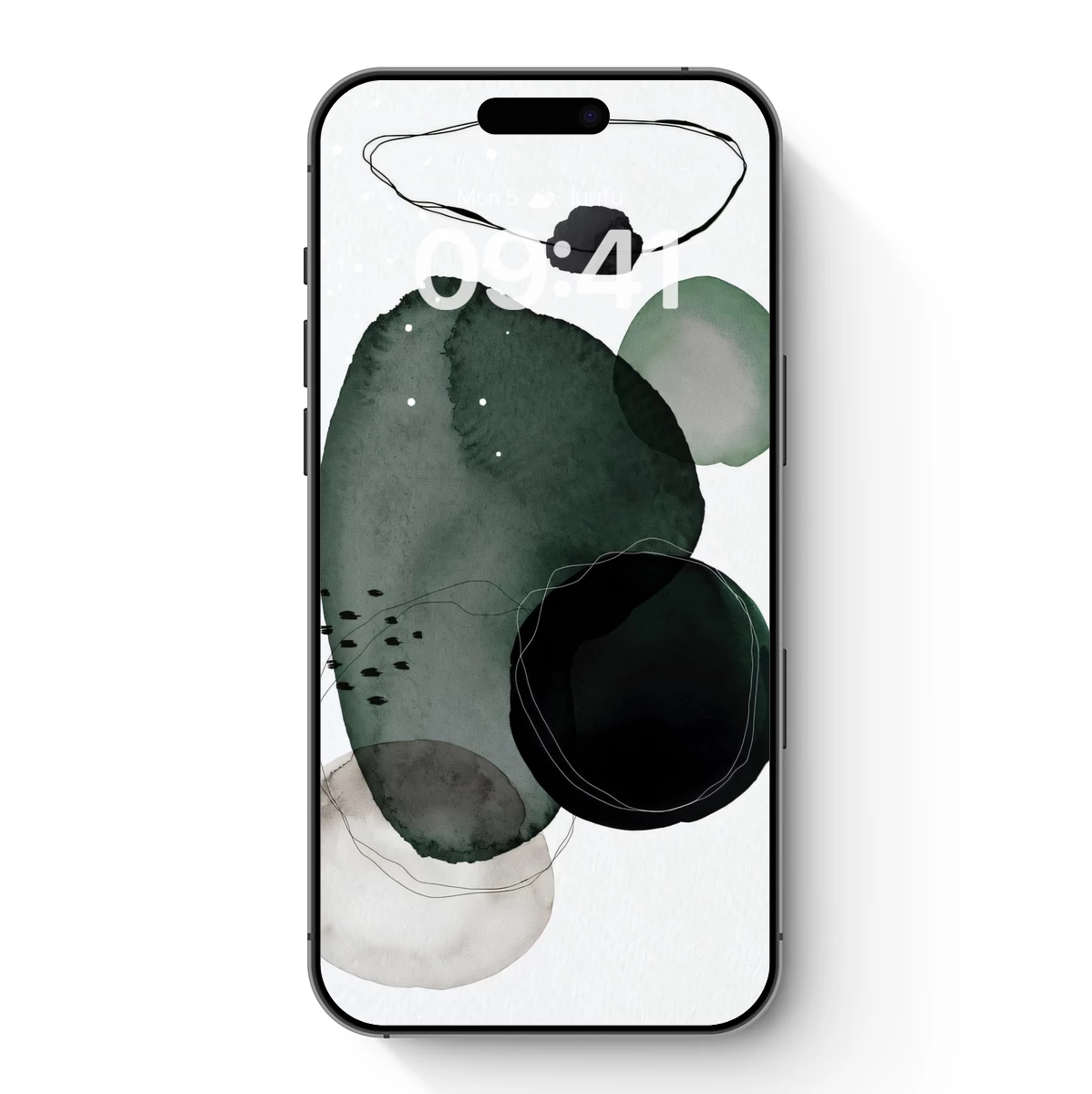 Ethereal Ink Blooms: Abstract Watercolor Harmony