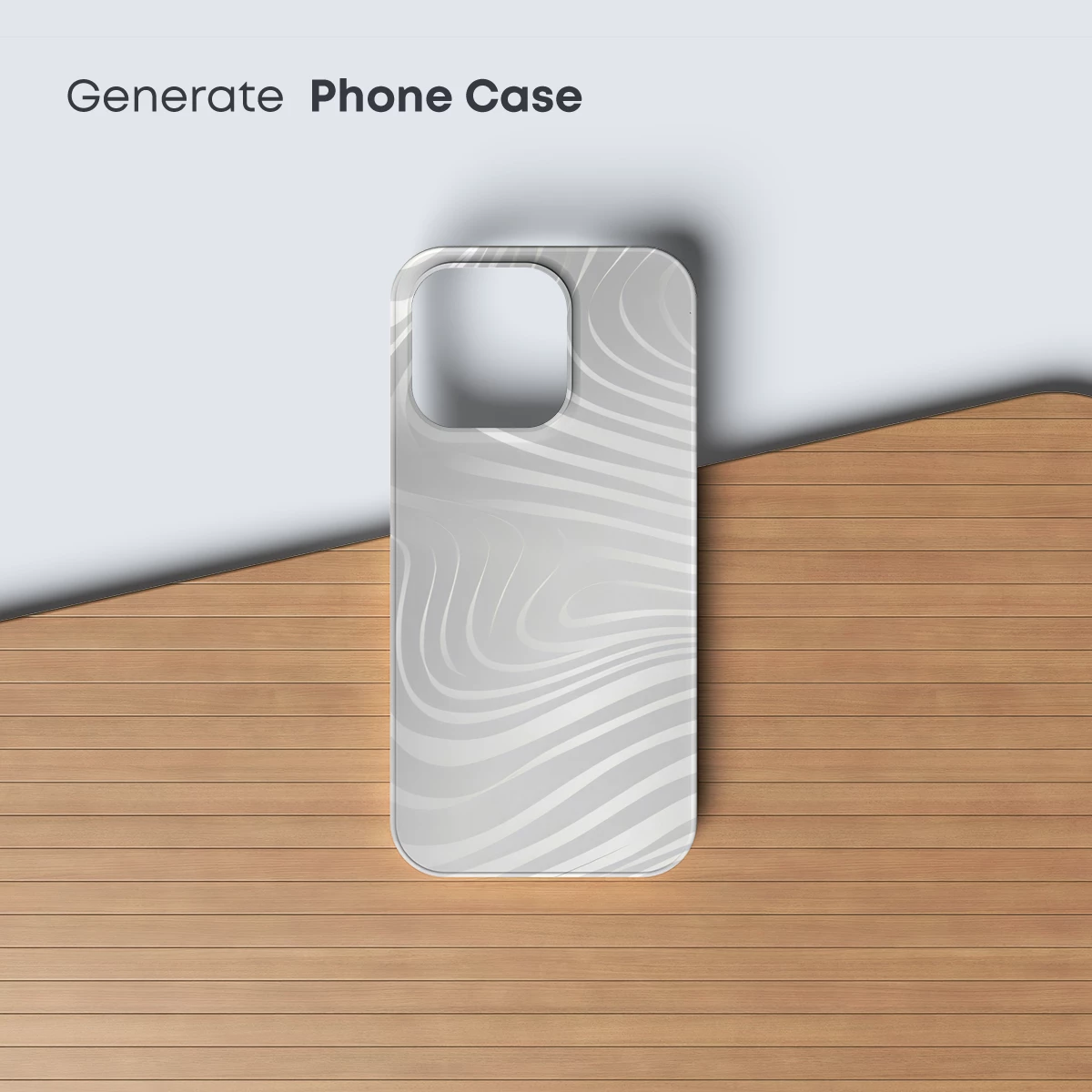 Elegant Flow: Abstract Wavy Lines in Monochrome - Image 3